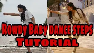 Rowdy Baby dance tutorial _Swathie_Saipallavi_Maari 2_dance#withme