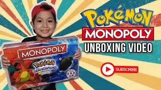 Unboxing the Monopoly Pok&eacute;mon Kanto Edition