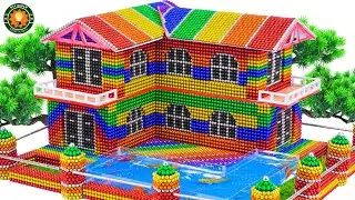 DIY - Come realizzare una bellissima villa per criceti utilizzando sfere magnetiche