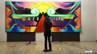 Cafe Cultura's 11-14-14 Open Mic - Lucy (2nd grader)