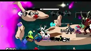 FNF Glitched Legends песня its hero time (время героев)