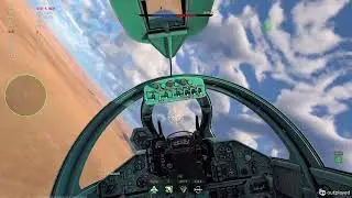 [War Thunder] First proper dog fight gun kill in Air Simulator Battles (MiG-21SMT vs JA37C Viggen)