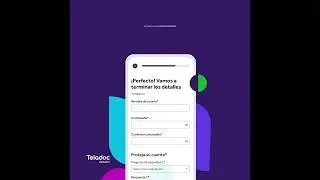 C&oacute;mo comenzar con Teladoc Health