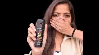 G-Rox Self Defense Pepper Spray for Girls/Women #BeWhereYouStand #PepperSpray #Womensafety