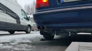 Bmw 535i e39 cold start -6C°