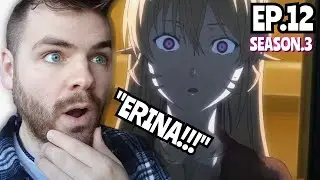 SOMA SAVES ERINA?!!! | FOOD WARS - EPISODE 12 | SEASON 3 | REACTION!
