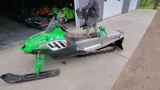 Rare Arctic Cat Pro Open Snocross PUTS Sled Starts for First Time in over a Decade!