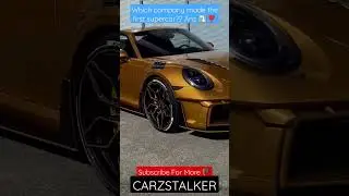 Gold Porsche 🤩 #shorts #carzstalker #porsche #goldcars