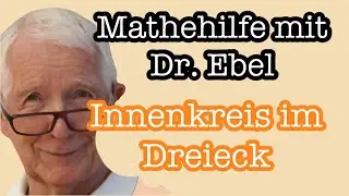 Konstruktion des Innenkreises im Dreieck