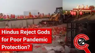 FACT CHECK: Does Video Show Hindus Throwing Idols as Gods Failed to Protect from COVID-19?