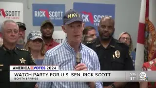 US SENATE RACE: Rep. Incumbent Rick Scott seeks reelection after 6-year term