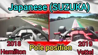 F1.   GP. Japanese (SUZUKA) 2018-2019 (Hamilton Vs Vettel)