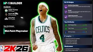 Best *CELTICS* ISAIAH THOMAS Build in NBA 2K26
