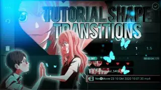 Shape Transitions - Kinemaster Tutorial Amv | Typography/Rawfx