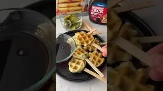 ಠ_ಠ  Pickle waffle pops