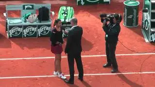 M. Bartoli vs O. Govortsova: Post-match interview