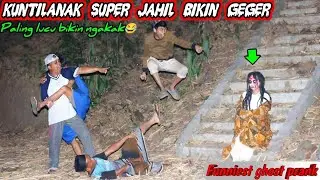 Kompilasi Prank Kuntilanak || Super Jahil Paling Kocak Bikin Ngakak🤣🤣