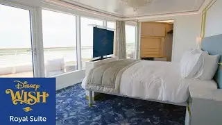 Disney Wish Cruise Royal Suite Tour Highlights - Disney Cruise Line Official Video