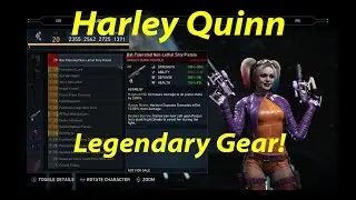Injustice 2 - Harley Quinn Legendary Gear