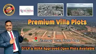 🏠 Invest in Shadnagar | DTCP & HMDA Open Plots for Sale
