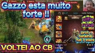 GAZZO EXTREMAMENTE FORTE !! VOLTEI AO CAMPO DE BATALHA !!