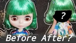 customizing my Blythe (doll repaint)