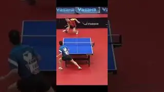 Chopping the ball like a boss 🥶🏓 #tabletennis #pingpong #sports #tennis #badmintonlovers #shorts