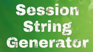 How to Generate Session string (Pyrogram) | Nice Bots | TheNiceBots