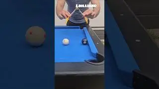 How to Find Halfway on a Frozen Ball #8ballpool #trickshots #poolshots #billiards