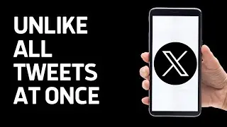 How to Unlike All Tweets on Twitter | Mass Delete All Tweets at Once