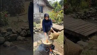 Peaceful Girl Village Life || Cassava Harvest