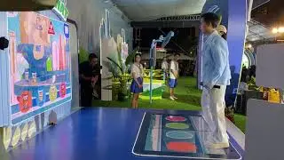 [ALTA MEDIA] ИНТЕРАКТИВНЫЕ ПРИВЛЕКАТЕЛЬНЫЕ ПРЕДМЕТЫ СВЕТОДИОДНЫЙ ПОЛ (OISHI - FRESH CUT HN Project)