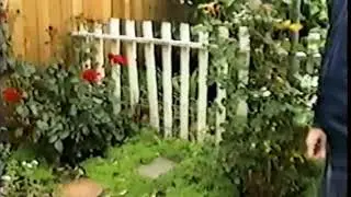 Clay Geerdes and his backyard garden