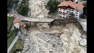 Ураган Алекс ударил по югу Франции. Hurricane Alex hit southern France