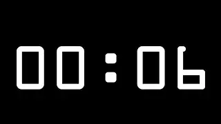 6 Second Timer with Alarm (Count Up Stopwatch)