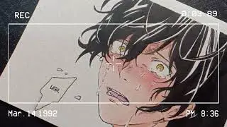 🎈 how to paint an anime character | using cheap watercolor | tutorial for beginners