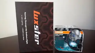 LUXSTER 2024 Punisher LED vs OSRAM Cool Blue Intense NEXT GEN
