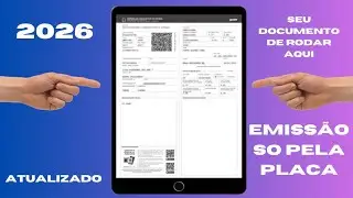 Como baixar e imprimir o documento do ve&iacute;culo CRLV Digital no Tocantins s&oacute; pela placa 2026
