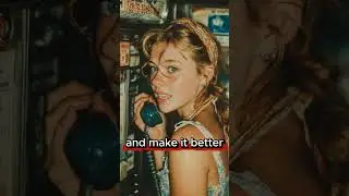 Lip-syncing Hey Jude in a vintage phone booth
