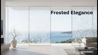 Frosted Decorative Window Film Installation in Laguna Beach | American Window Film