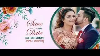 TELUGU WHATSAPP WEDDING INVITATION  NO:75
