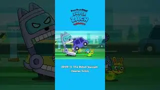[Boom Boom Pow! Super Zach Shorts🦸] EP09-3. The Robot Vacuum Cleaner Crisis 🤖