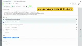 How to create and manage a task in Project Manager of SANZE system?