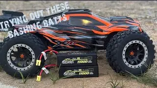 Trying out Gens ace 11000mah 100c bashing and it goes wrong