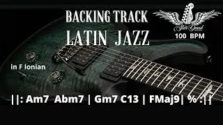 Backing Track Latin Jazz in F Ionian