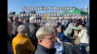 J&oslash;rn Iversen Cykler &aring;bnede stor udstilling i  Agerskov