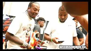 BEHIND THE SAUCE WITH SAUCE WALKA AT SNEAKER SUMMIT IN  HOUSTON TX@behindthesaucetv