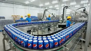 Inside a Modern Pepsi Factory | Soft Drink Manufacturing Process | Inside the Factory