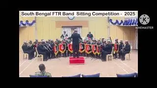 BSF SOUTH BENGAL FRONTIER BRASS BAND PLAYING BEETHOVANS EGMOND DURING BAND COMPETITION 2025