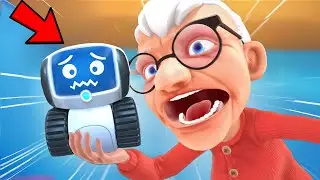 Sparky Gets EATEN By Granny - I Am Cat VR